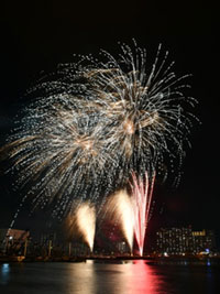 ふなばし市民まつり 船橋港親水公園花火大会の写真