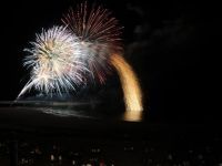 日本海洋上花火大会の写真