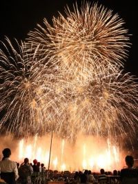 全国花火名人選抜競技大会 ふくろい遠州の花火の写真
