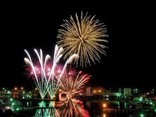 壱岐の島夜空の祭典写真１