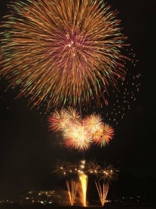 盛岡花火の祭典写真２