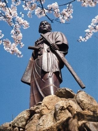 日和山公園（山口県）の桜写真２