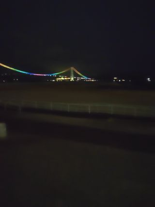 「RIKO」さんからの投稿写真＠明石海峡大橋ライトアップ