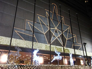 ロイヤルパークホテル クリスマスイルミネーション2013写真１