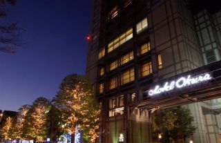 ホテルオークラ京都 クリスマスツリー＆イルミネーション写真１