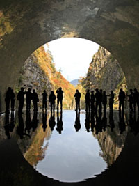 The Autumn Leaves of Kiyotsukyo Gorge