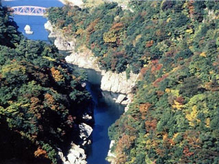 神通峡の写真1