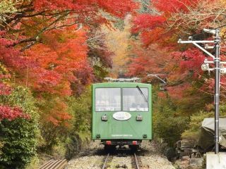 筑波山の紅葉写真２