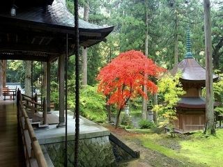 大本山永平寺の紅葉写真１