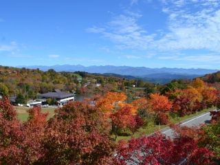 茶臼山高原の紅葉の写真３