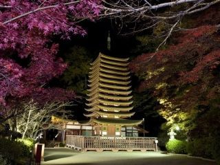 談山神社の紅葉写真２
