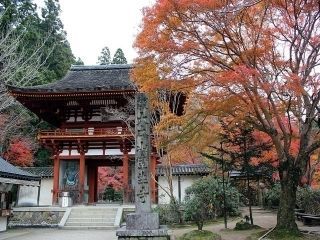 室生寺の紅葉写真２