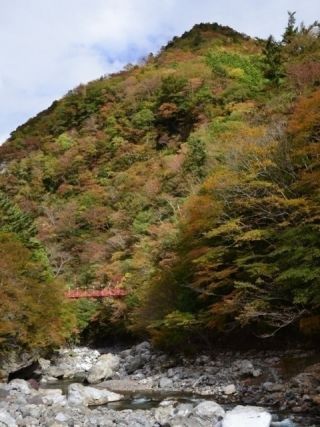 べふ峡の紅葉の写真３