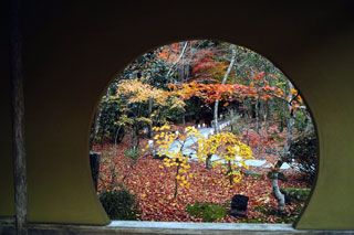 円通院の紅葉の写真３