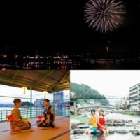 大分県日田市 夏到来！ 合計15日間×2つの温泉旅館街で同時に打ち上げ花火を実施！