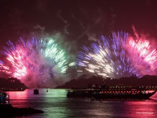 スターアイランドの花火①