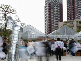 ミラーマンのお出迎えで入口から最高潮！