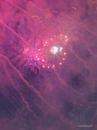 カラフルな花火③