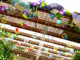 昼間の姿はまた涼しげです