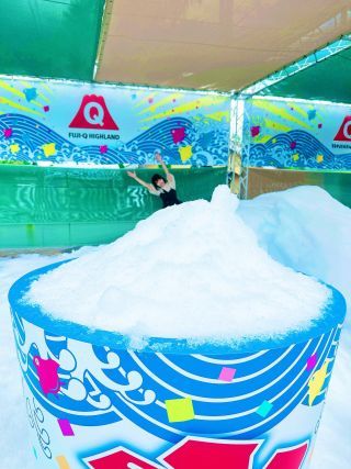 巨大かき氷フォトスポット