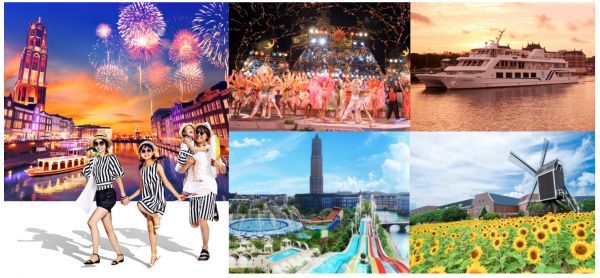 日本一広い癒しのリゾート空間で おもいっきりリフレッシュしよう サマーフェスティバル 光の街の夏祭り 花火大会21