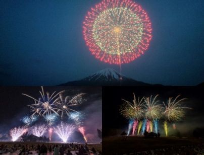 The 絶景花火シリーズ『Mt.Fuji 2023』イメージ