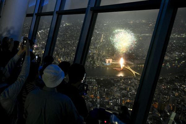 2019年の隅田川花火大会特別営業の様子 ©TOKYO-SKYTREE