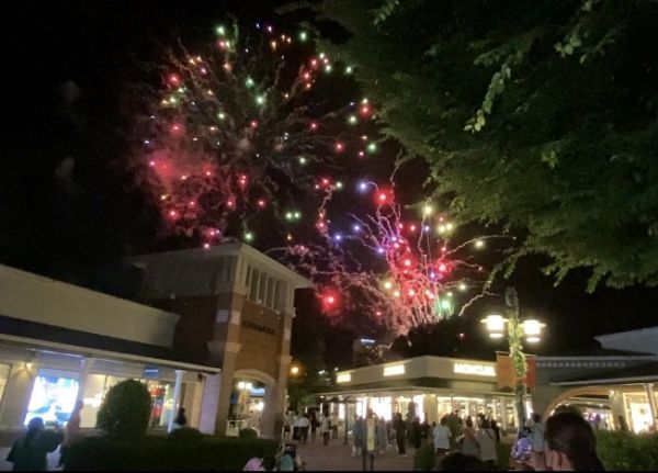 昨年の打ち上げ花火開催風景3