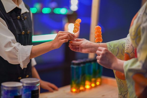 コニカミノルタプラネタリアTOKYO星空夏祭り 食べて楽しむイメージ