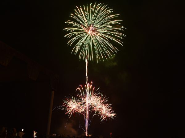 連夜の花火 IN 天津小湊 イメージ