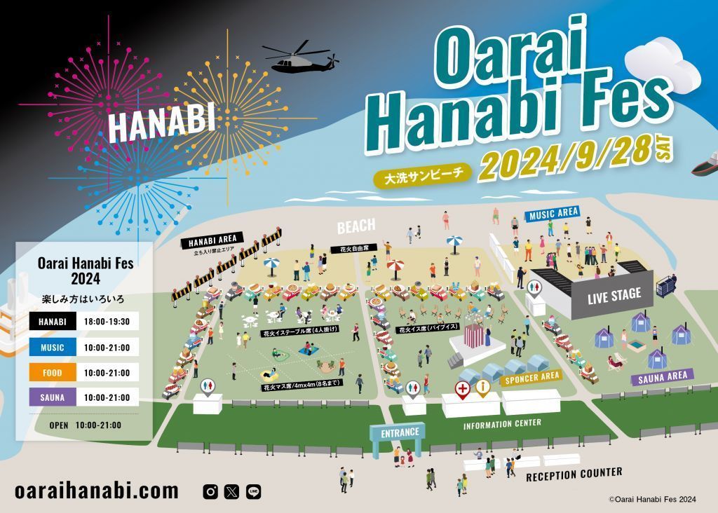 大洗海上花火大会～OARAI HANABI FES～