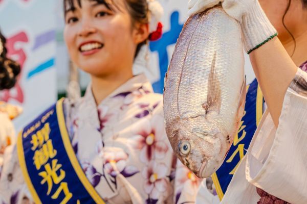 泉州夢花火 in 堺大魚夜市イメージ