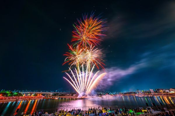 泉州夢花火 in 堺大魚夜市 昨年の様子1