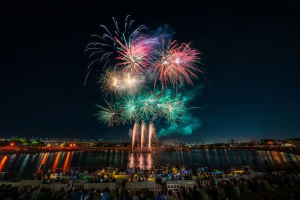 泉州夢花火 in 堺大魚夜市 昨年の様子2