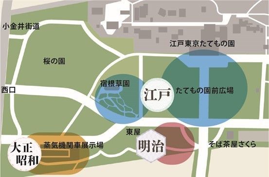 ライトアップエリア詳細マップ