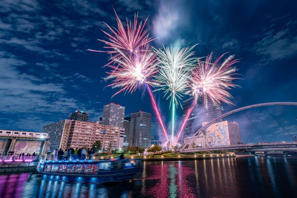 しながわ秋の花火運河まつり