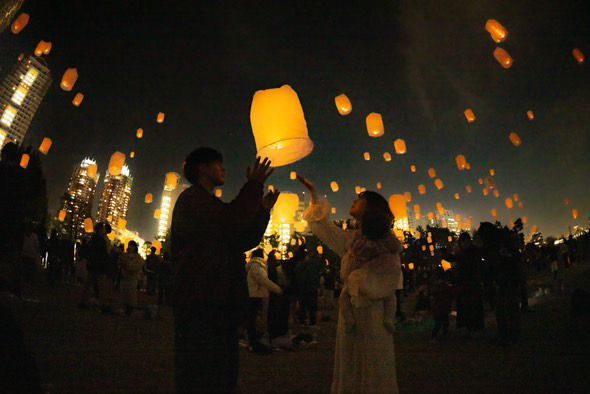 LEDランタン打ち上げ体験イメージ2