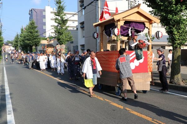 本祭(神幸行列、令和5年度)