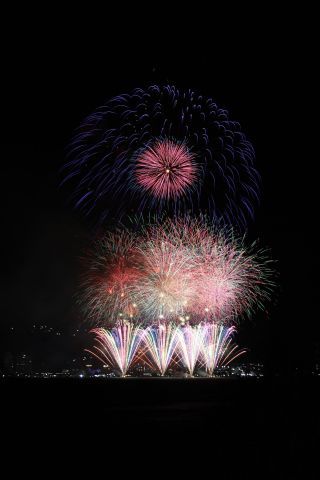 「みやじ〜」さんからの投稿写真＠第78回諏訪湖祭湖上花火大会