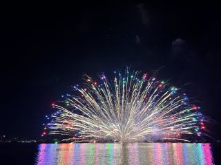 「仮面の男」さんからの投稿写真＠2024松江水郷祭湖上花火大会