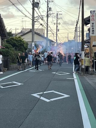 「まさやす」さんからの投稿写真＠新居諏訪神社奉納煙火（遠州新居の手筒花火）