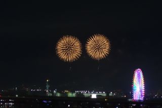 「toshi」さんからの投稿写真＠OSAKA BAY SKYLUMINA FIREWORKS & DRONES