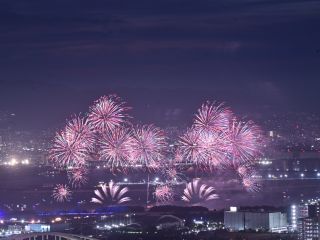 「みたちゃん」さんからの投稿写真＠OSAKA BAY SKYLUMINA FIREWORKS & DRONES