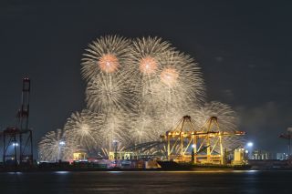 「う」さんからの投稿写真＠OSAKA BAY SKYLUMINA FIREWORKS & DRONES