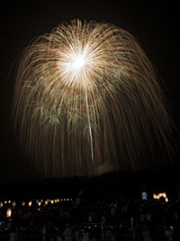 浅原神社秋季例大祭奉納大煙火(片貝まつり)の写真