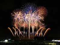 モエレ沼芸術花火2017の写真