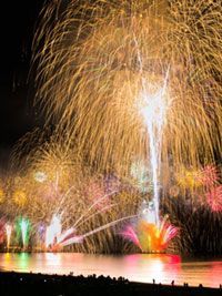 ふじさわ江の島花火大会の写真
