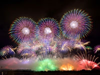 赤川花火大会の写真