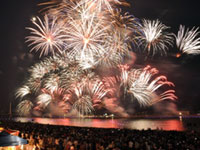 福山夏まつり2019 あしだ川花火大会の写真