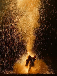 豊橋祇園祭 打上花火の写真